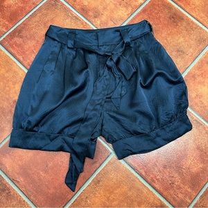 Marc Jacobs 100% Silk Shorts + Belt